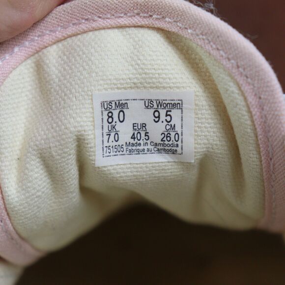 Vans Old Skool Color Theory Rose Smoke Sneaker 8 Men 9.5 Women - Picture 7 of 7